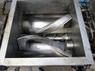 Used- JH Day 50 Gallon Dispersion Blade Mixtruder. Stainless steel, bowl measures 32