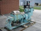 Used-  JH Day Double Arm Mixer, approximately 5 gallon, stainless steel tilt discharge