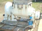 Used J H Day 150 gallon working capacity double arm sigma blade mixer. Total capacity is 240 gallons. All product contacts are 304 stainless steel with #4 polish. 100 psi ASME code jacket. Cored blad...