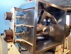 Used J.H. Day Double Arm Mixer, 150 gallon working capacity, 225 total, 304 stainless steel.  Non-jacketed bowl 46