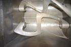 Used J.H. Day Double Arm Mixer, Approximately 150 Gallon, Stainless steel. Non-jacketed bowl approximate 48