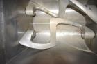 Used- J.H. Day Double Arm Mixer, Approximately 150 Gallon, Stainless steel. Non-jacketed bowl approximate 48