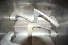 Used J.H. Day Double Arm Mixer, Approximately 150 Gallon, Stainless steel. Non-jacketed bowl approximate 48