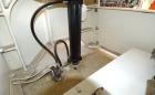 Used J.H. Day Double Arm Mixer, Approximately 150 Gallon, Stainless steel. Non-jacketed bowl approximate 48