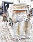 USED: J H Day double arm mixer, carbon steel, 50 gallon working capacity, 80 total. Jacketed bowl 36