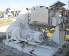 Used Day Double Arm Mixer, 50 Gallon Working Capacity, 100 Gallon Total, 304 Stainless Steel
