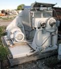 Used: Day double arm mixer, 50 gallon working, 100 total