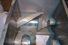 Used Day Double Arm Mixer, 150 Gallon Working, 235 Gallon Total Capacity, 304 Stainless Steel. Carbon steel jacketed bowl 39-7/16