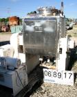 USED: Day double arm mixer, split level design, 150 gallon working, 235 total. 304 stainless steel insulated and jacketed bowl rated for vacuum 25 NC psi at 353 deg F. 36