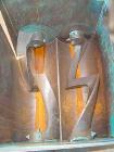 Used J.H. Day Double Arm Mixer, 50 gallon Working Capacity, Carbon Steel. Jacketed bowl 36