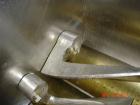 USED: J H Day Double Arm Mixer, 150 gallon working capacity, 225 total, 316 stainless steel. Non-jacketed bowl 44