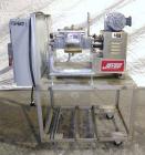 Used Jaygo Lab Size Apollo Sigma Blade Double Arm Mixer, approximate 0.7 gallon working capacity (0.0353 to 0.1059 cubic feet), model ASBM-1, 304 stainless steel. Stainless steel jacketed bowl 6’’ le...