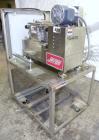 Used Jaygo Lab Size Apollo Sigma Blade Double Arm Mixer, approximate 0.7 gallon working capacity (0.0353 to 0.1059 cubic feet), model ASBM-1, 304 stainless steel. Stainless steel jacketed bowl 6’’ le...