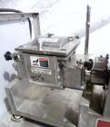Used Jaygo Lab Size Apollo Sigma Blade Double Arm Mixer, approximate 0.7 gallon working capacity (0.0353 to 0.1059 cubic feet), model ASBM-1, 304 stainless steel. Stainless steel jacketed bowl 6’’ le...