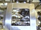 Used Jaygo Lab Size Apollo Sigma Blade Double Arm Mixer, approximate 0.7 gallon working capacity (0.0353 to 0.1059 cubic feet), model ASBM-1, 304 stainless steel. Stainless steel jacketed bowl 6’’ le...