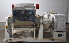 Used Jaygo Inc. Sigma Blade Mixer, Model ASBM-200, 52.83 Gallon/ 200 Liter.  Stainless steel. Tangential Blades. Jacketed bowl with top cover. Driven by 25hp, 3/60/230/480 volt, 1775 rpm motor. Contr...