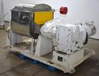Used Jaygo Inc. Sigma Blade Mixer, Model ASBM-200, 52.83 Gallon/ 200 Liter.  Stainless steel. Tangential Blades. Jacketed bowl with top cover. Driven by 25hp, 3/60/230/480 volt, 1775 rpm motor. Contr...