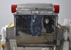 Used Jaygo Inc. Sigma Blade Mixer, Model ASBM-200, 52.83 Gallon/ 200 Liter.  Stainless steel. Tangential Blades. Jacketed bowl with top cover. Driven by 25hp, 3/60/230/480 volt, 1775 rpm motor. Contr...