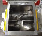 Used Jaygo Inc. Sigma Blade Mixer, Model ASBM-200, 52.83 Gallon/ 200 Liter.  Stainless steel. Tangential Blades. Jacketed bowl with top cover. Driven by 25hp, 3/60/230/480 volt, 1775 rpm motor. Contr...