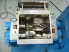 Used LCI Batch Kneader, model KDHJ-10. 304 Stainless steel construction for all product contact parts. Two counter-rotating sigma blade mixing arms, 6 liter working volume, heating/cooling carbon ste...