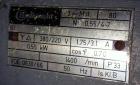 Used Stainless Steel Hermann Linden Double Arm Mixer, Model KIIN200