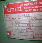 Used Stainless Steel Hermann Linden Double Arm Mixer, Model KIIN200