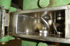 Used Linden lab size double arm mixer, type LKB 0.25, stainless steel, 0.07 gallon (0.25 liter) capacity. Jacketed, electrically heated. Rated for full vacuum (-1). 4.7