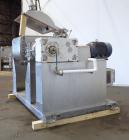 Used Littleford Day Sanitary Mogul Double Arm Mixer, Model 100.  100 Gallon working capacity (150 total), 304 stainless steel on product contact areas. Jacketed bowl 40