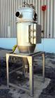 Used Littleford Day Sanitary Mogul Double Arm Mixer, Model 100.  100 Gallon working capacity (150 total), 304 stainless steel on product contact areas. Jacketed bowl 40
