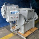 Used Fritz Meili Double Arm Mixer, 33 gallon working capacity, type LNS125, 316 stainless steel. Non-jacketed bowl 20-7/8