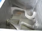 Used Fritz Meili Double Arm Mixer, 33 gallon working capacity, type LNS125, 316 stainless steel. Non-jacketed bowl 20-7/8