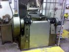 Used Meili Double Arm Sigma Mixer, 15 gallon capacity.  Stainless steel construction. Jacketed bowl measures 19