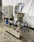 Used- Moriyama Double Arm Dispersion Mixer, Model DS3-20MWB-E, Stainless Steel. Mixing volume 3 liter, total volume 8 liters...