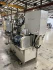 Used- Moriyama Double Arm Dispersion Mixer, Model DS3-20MWB-E, Stainless Steel. Mixing volume 3 liter, total volume 8 liters...