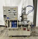 Used- Moriyama Double Arm Dispersion Mixer, Model DS3-20MWB-E, Stainless Steel. Mixing volume 3 liter, total volume 8 liters...