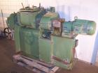 Used Netzsch Double Arm Mixer. Material of construction is stainless steel on product contact parts. Capacity 9.26 gallons (36 liters). Non-jacketed bowl and rated for vacuum (-1). Z-blades. 6.6 hp/4...