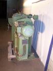 Used Netzsch Double Arm Mixer. Material of construction is stainless steel on product contact parts. Capacity 9.26 gallons (36 liters). Non-jacketed bowl and rated for vacuum (-1). Z-blades. 6.6 hp/4...