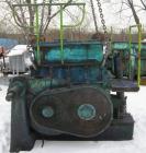 USED: Double arm mixer, approximate 200 gallon working capacity, carbon steel. Jacketed bowl 52-3/4