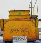 USED: Double arm mixer, approximate 200 gallon working capacity, carbon steel. Jacketed bowl 49-1/2
