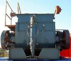 USED: Double arm mixer, low boy design, approximate 200 gallon working capacity, carbon steel. Jacketed bowl 53