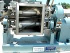 USED: Paul O Abbe lab size double arm mixer, .7 gallon working capacity, 1 total, 304 stainless steel. Internal #4 polish and rated FV and 14.7 psi at 360 deg F. Carbon steel jacketed bowl 8-1/2