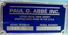 USED: Paul O Abbe lab size double arm mixer, .7 gallon working capacity, 1 total, 304 stainless steel. Internal #4 polish and rated FV and 14.7 psi at 360 deg F. Carbon steel jacketed bowl 8-1/2
