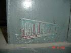 USED: Paul O Abbe double arm sigma blade mixer, mild steel. Trough measures 12