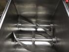 Used Peerless Food Machinery, Model DA15, Double Arm Sigma Mixer, Stainless steel. 150lb. Cap., 5hp Hopper, Approx. 20''W x 20''D x17''T,  S/N 57005