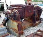 USED: Teledyne double arm mixer, 100 gallon working (150 total), carbon steel, jacketed bowl, 39-1/4