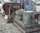 USED: Teledyne double arm mixer, 100 gallon working (150 total), carbon steel, jacketed bowl, 39-1/4