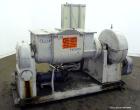 Used Readco Double Arm Mixer, 25 Gallon Working Capacity (38 Total), 304 Stainless Steel. Carbon steel jacketed bowl 20” left to right x 23-5/8” front to back x approximately 16-1/2” deep. Overlappin...