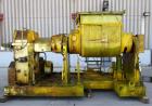 Used Malaxeurs Overlapping Double Arm Mixer, Approximate 250 Gallon.