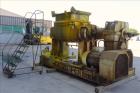 Used Malaxeurs Overlapping Double Arm Mixer, Approximate 250 Gallon.