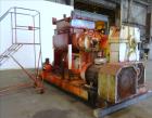 Used Malaxeurs Overlapping Double Arm Mixer, Approximate 250 Gallon.